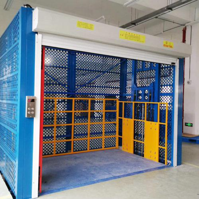 阿拉尔导轨式升降货梯